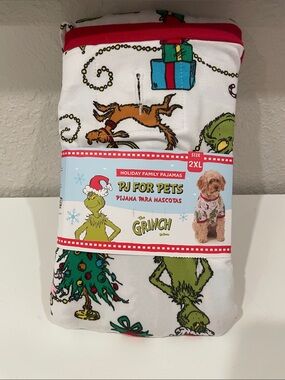 The Grinch Holiday Pajamas for Dogs Size 2XL NWT